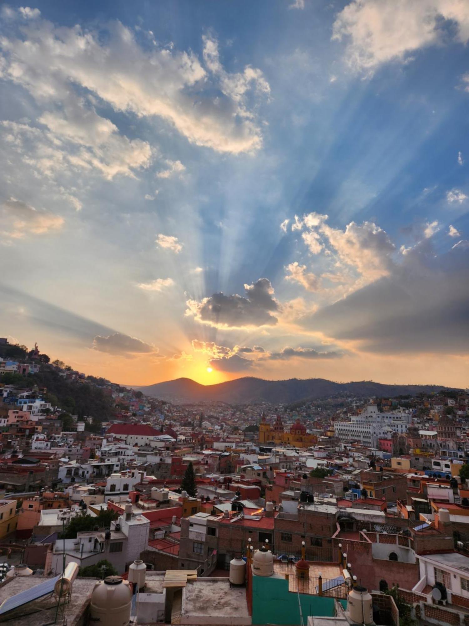 Casa De Linda Vista Lägenhet Guanajuato Exteriör bild